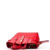 Kožená kabelka Rocca červená