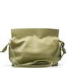 Kožená kabelka Shea zelená