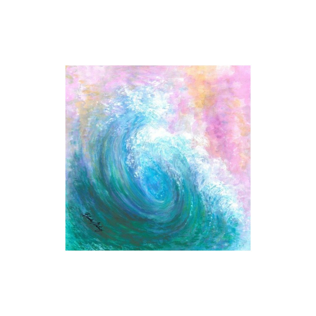 Ocean big scarf blanka matragi