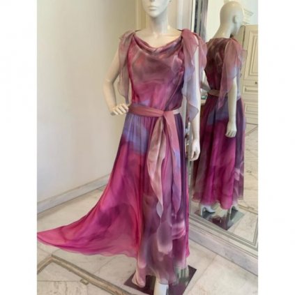 Dream silk midi dress