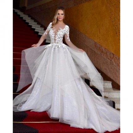 Svatební couture šaty - cena na dotaz