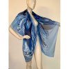 Butterfly modrý velký šátek