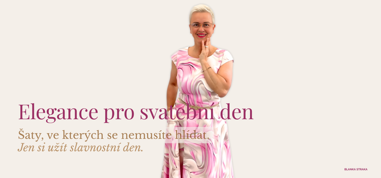 Vyberte si šaty, ve kterých se budete cítit výjimečně a užijte si svatební den s pocitem elegance a noblesy!