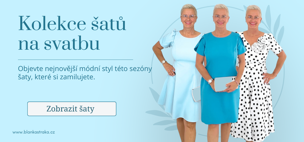 Vyberte si šaty, ve kterých se budete cítit výjimečně a užijte si svatební den s pocitem elegance a noblesy!