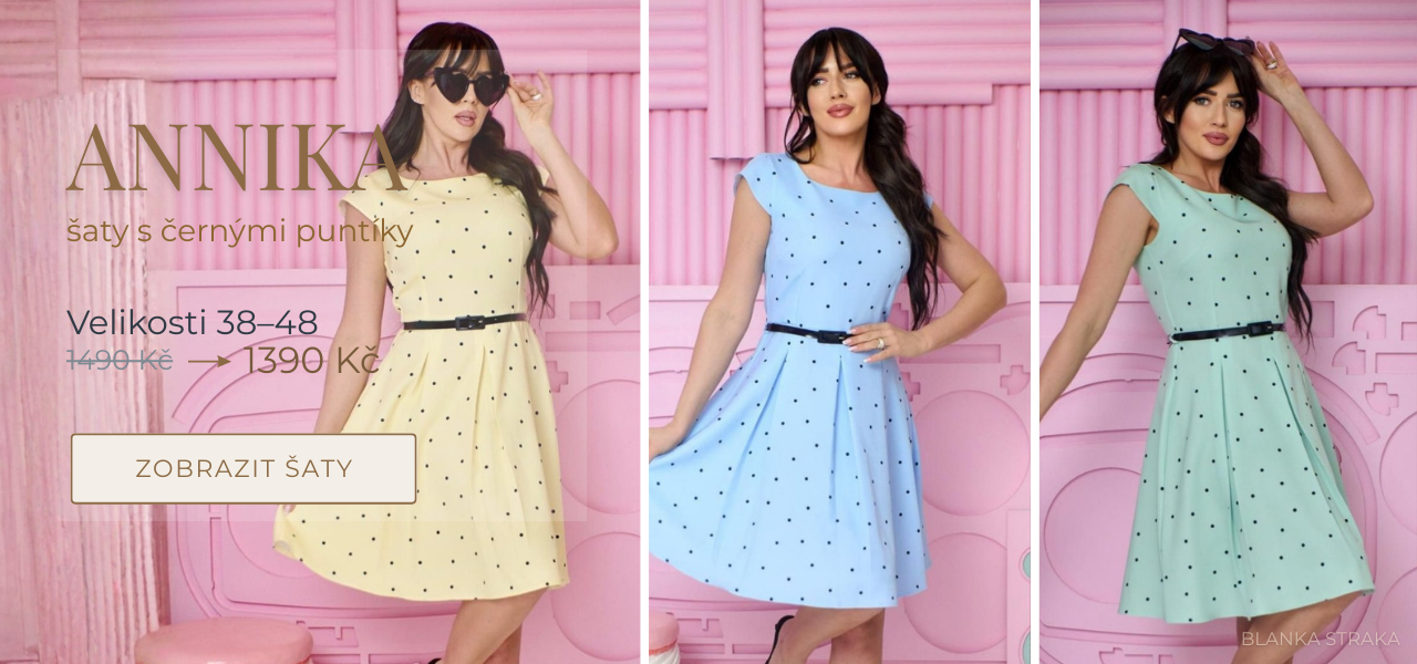 Annika | Kolekce puntíkových šatů