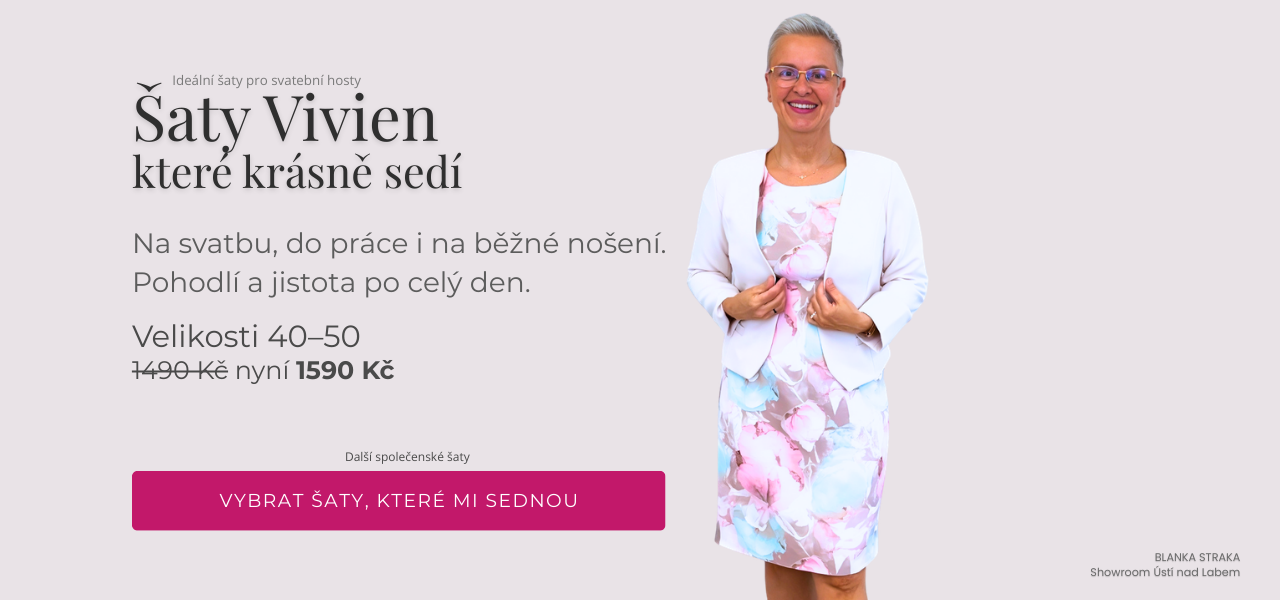 Šaty Vivien na svatbu