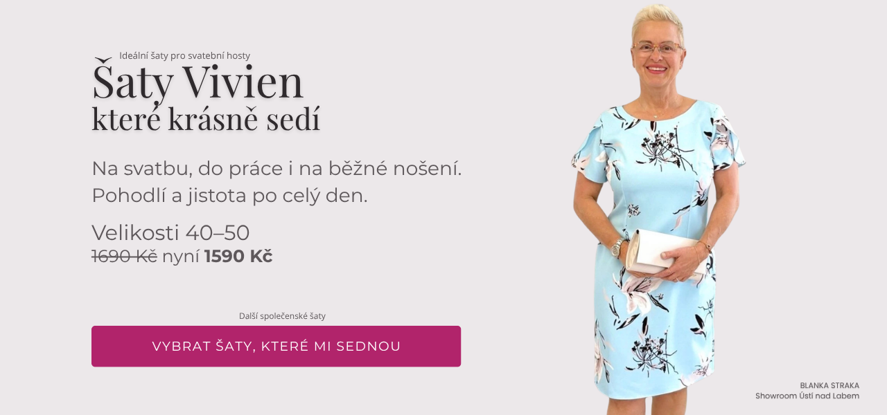 Šaty Vivien na svatbu