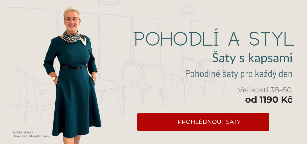 Volnočasové šaty s kapsami – pohodlí a styl