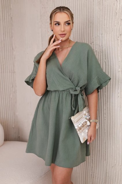 Šaty ANOUK26 khaki
