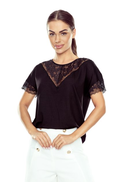 Laurella Bluzka czarny (Velikost S)