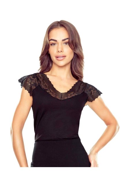 Odina Bluzka czarny (Velikost S)