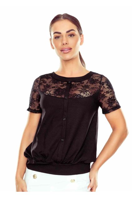 Zakia Bluzka czarny (Velikost S)