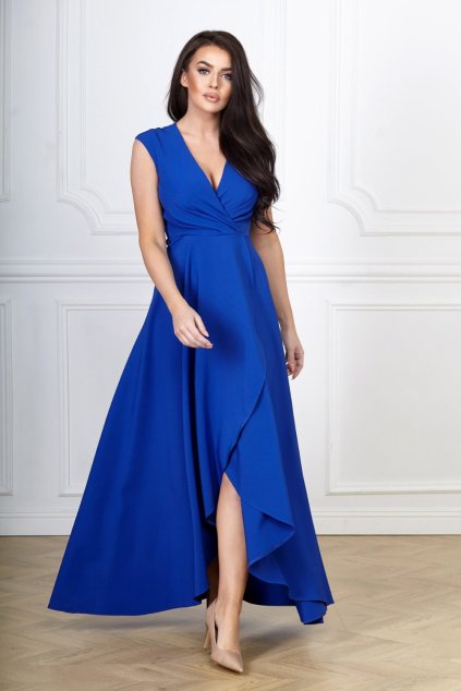 Modré společenské šaty Gracia BLANKA STRAKA1