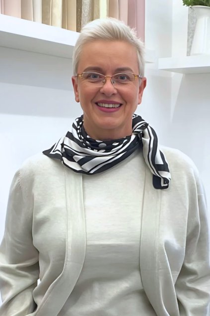 Šátek vzorovaný béžovo černý BLANKASTRAKA112