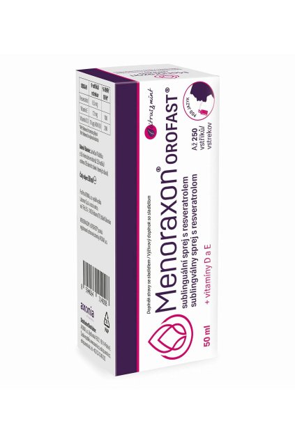 MENORAXON OROFAST | sublinguální sprej s resveratrolem