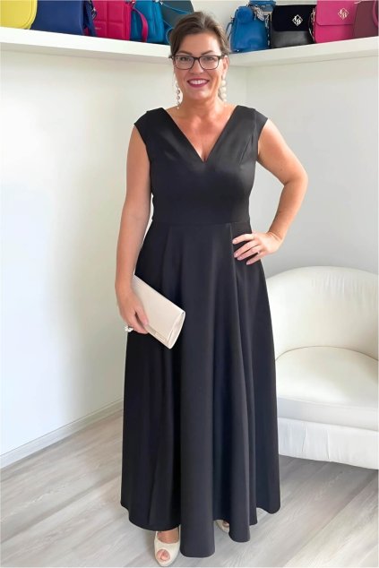 Společenské šaty Milena černé
