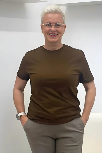 Basic triko hnědé BLANKA STRAKA2