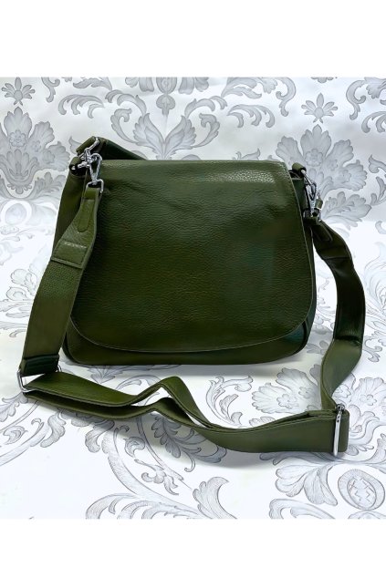 Kabelka crossbody khaki BLANKA STRAKA2