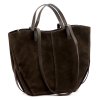 Měkká kabelka ve stylu shopper
