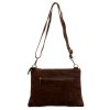 Dámská kožená kabelka s třásněmi