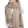 Světle béžová hřejivá šála BLANKA STRAKA