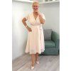 Zavinovací šaty Bellezza Johanna ecru BLANKA STRAKA 3