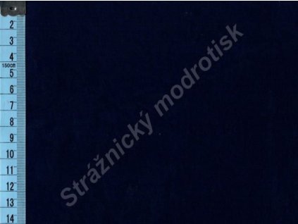 Modrotisková metráž š. 132 modrá