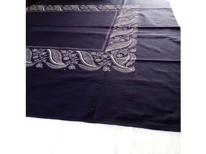 Modrotiskový ubrus obdélník 125 x 140 cm 3