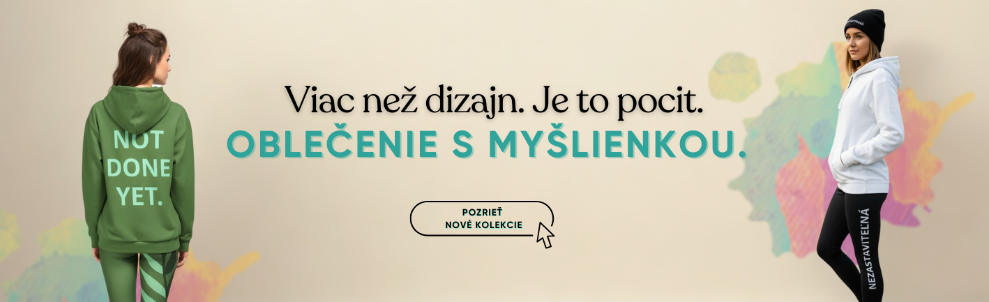 Blavas - oblečenie s myšlienkou. Viac než dizajn, je to pocit.