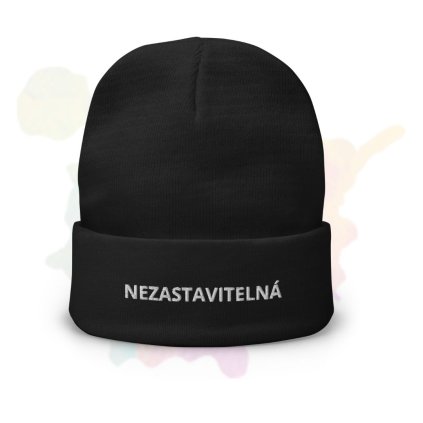 Čiapka "NEZASTAVITELNÁ" (cz)