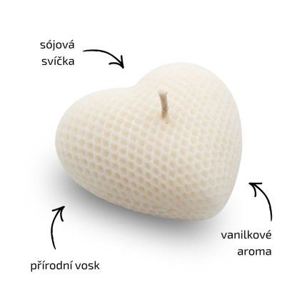 svicka ve tvaru srdce