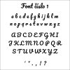 font cislo 1