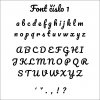 font cislo 1