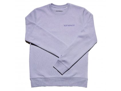 BK crewneck levandulový