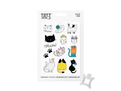 TATTon.me tetovačky Cat mix