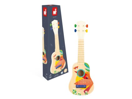 J07652 Janod Gioia Dreveny hudobny nastroj pre deti Ukulele 03