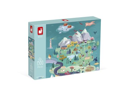 J02514 Janod Puzzle Zivot na ostrove 01