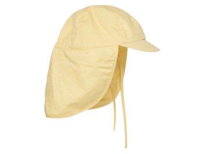 Enfant letná čiapka so šnúrkou - žltá