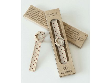 mrs ertha detske silikonove naramkove hodinky lovely roots