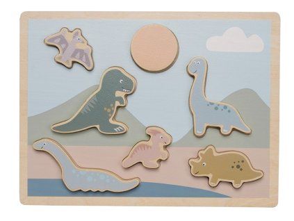44637 puzzle vkladacka dino 2