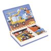 J02526 Janod Magneticka kniha skladacka pre deti Na stavbe Magnetibook 03