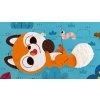 J02685 Janod Dotykove puzzle Lesne zvieratka 8