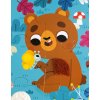J02685 Janod Dotykove puzzle Lesne zvieratka 10