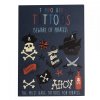 pirates temporary tattoos 26624 1