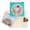 29996 3 embroidery kit wild flowers