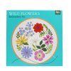 29996 1 embroidery kit wild flowers