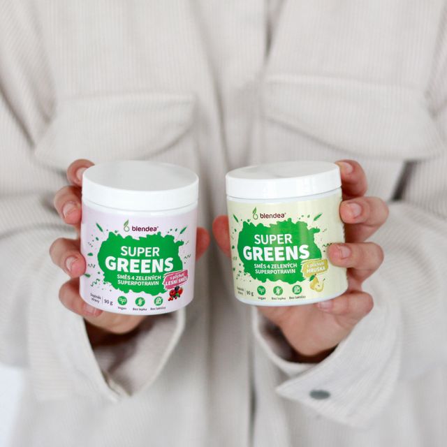 Jak přesně vám Blendea SUPERGREENS pomůže napravit trávení a cítit se lépe?