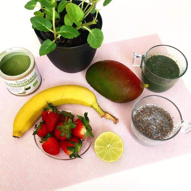 Osvěžující ovocný chia puding s Blendeou