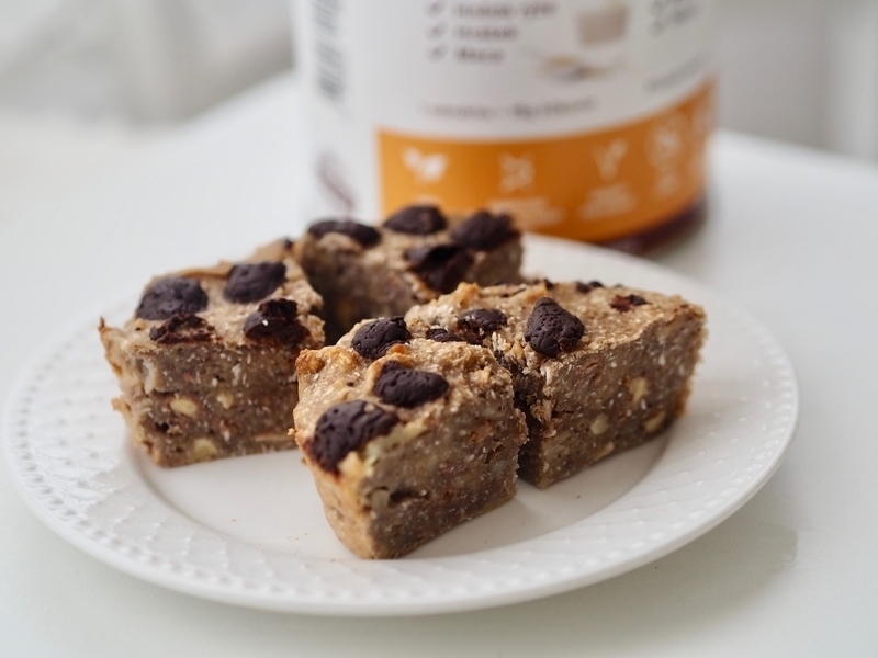 Mikulášský proteinový čokokoláček s vlašskými ořechy