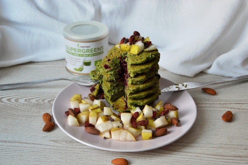 Cuketovo-ovocné lívance nasladko a bez lepku